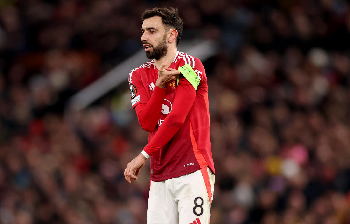 ユナイテッドの主将、ブルーノ・フェルナンデス