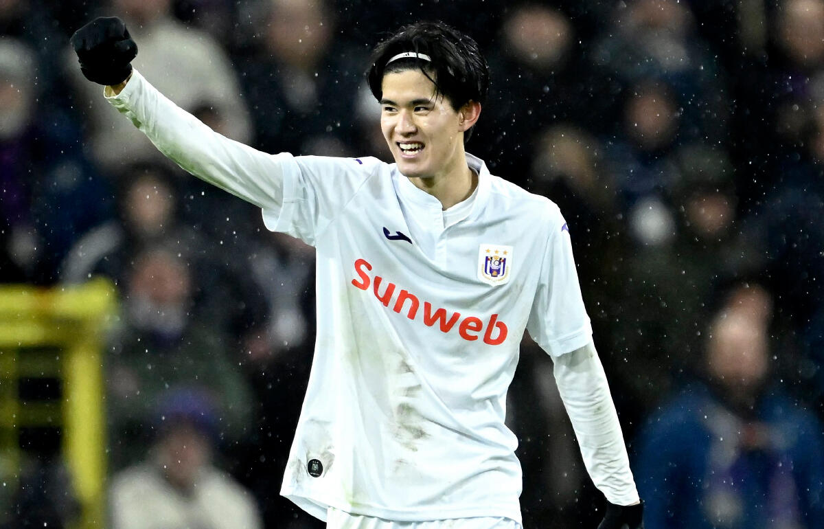 アンデルレヒトでトップチーム初ゴールの後藤啓介