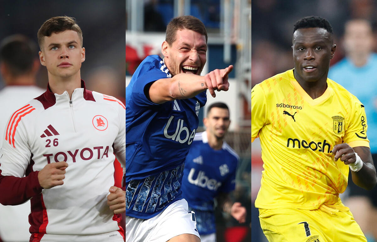 ベンフィカに加入するダール、ベロッティ、ブルマ(左から)