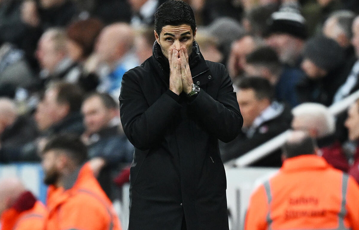 EFL杯敗退となったミケル・アルテタ監督