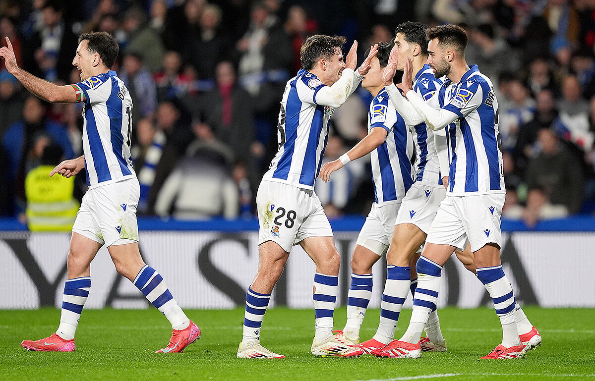 ソシエダがコパでベスト4進出