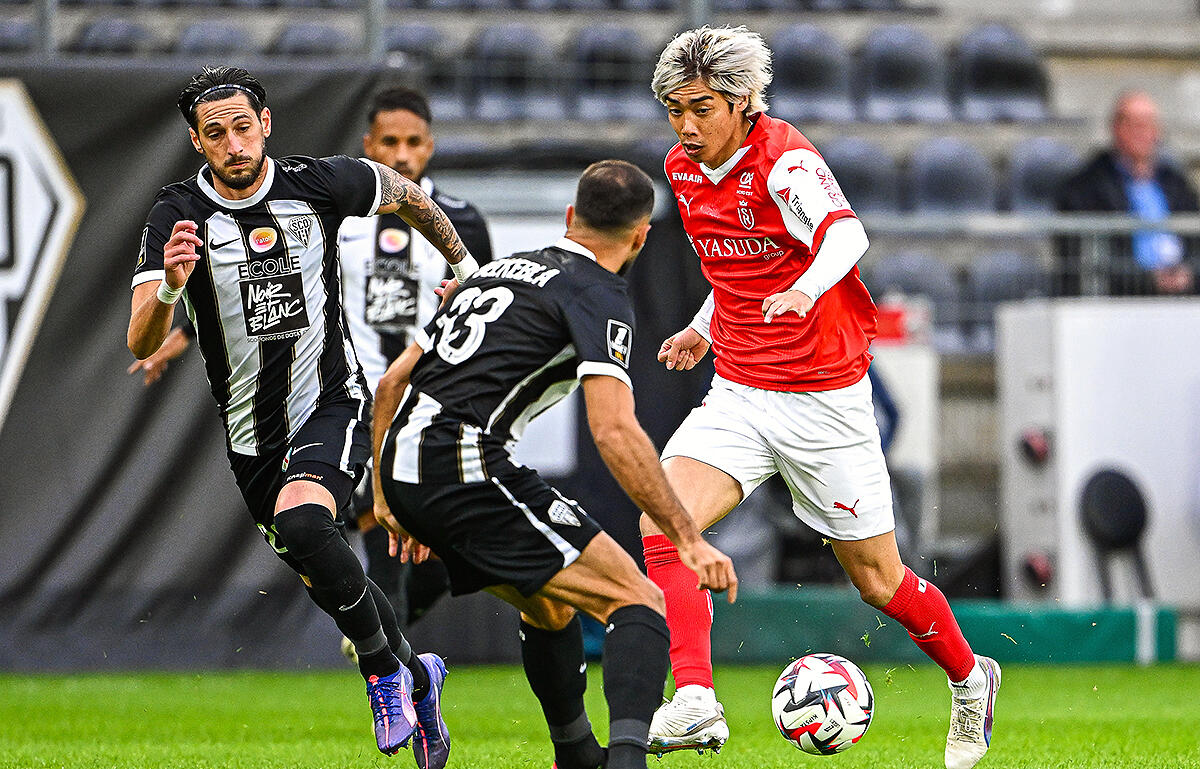 ランスはアンジェと激突