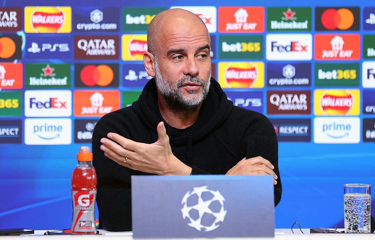 ホームで先勝狙うグアルディオラ監督