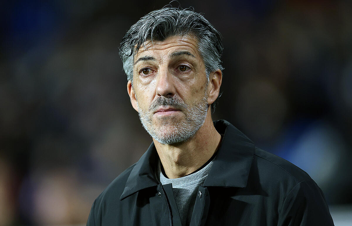 敵地での先勝に満足するイマノル監督