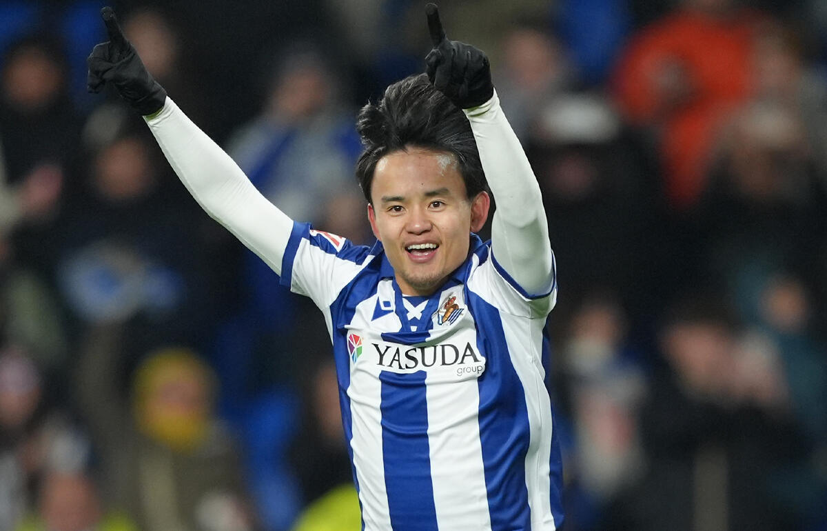 久保建英の圧巻ミドルでソシエダが先勝