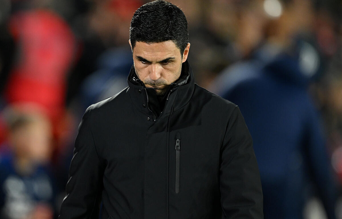 ミケル・アルテタ監督はドローの結果に落胆