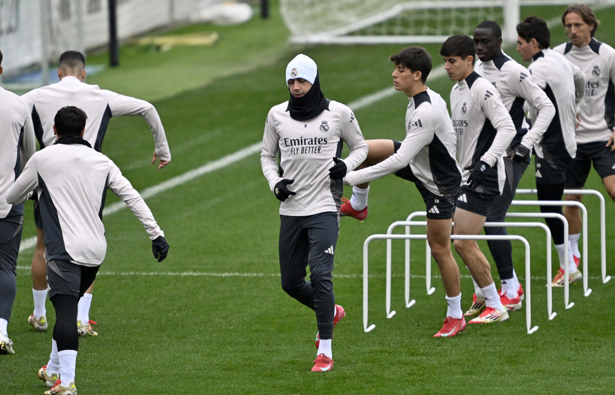 問題なく練習を消化したバルベルデ