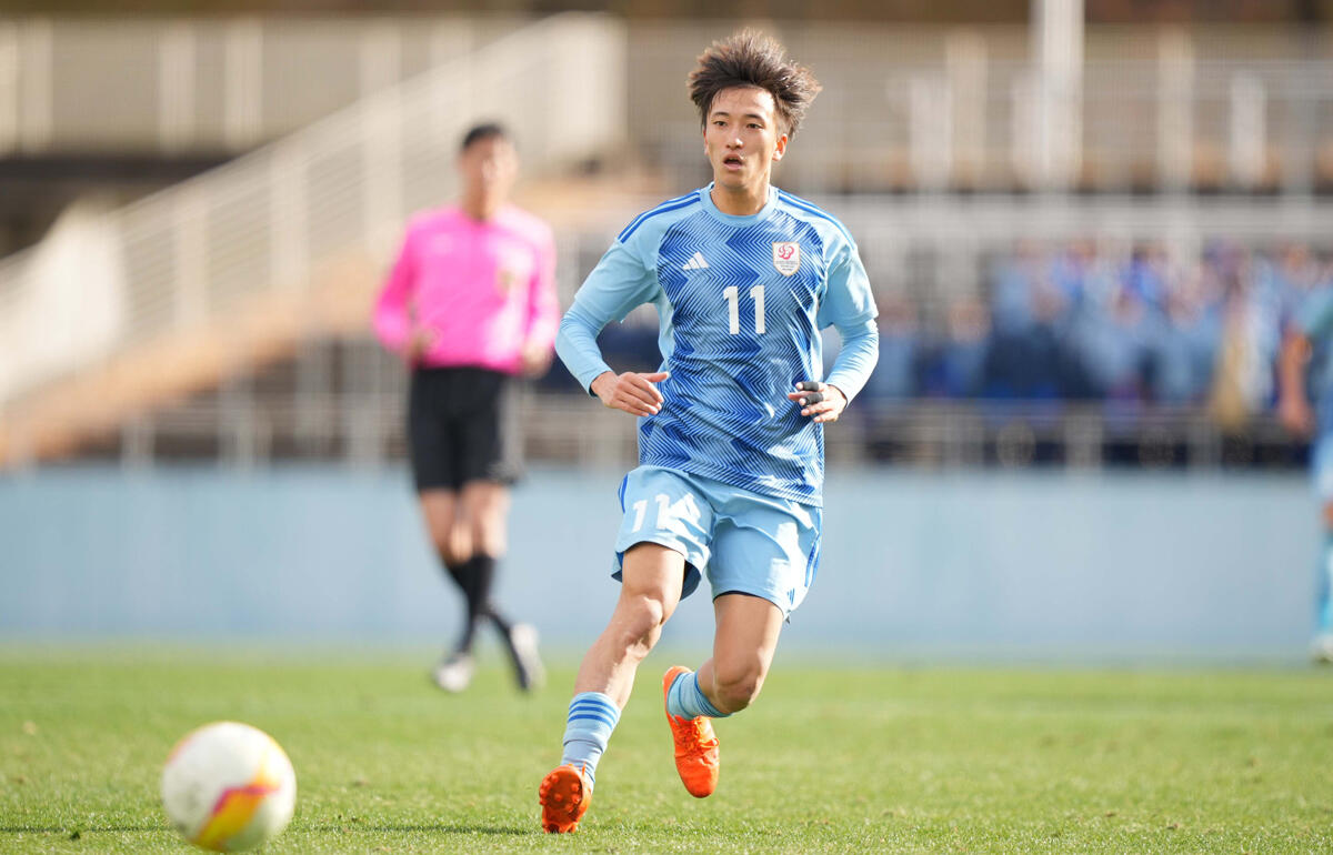 北九州に加入内定のFW吉田晃盛[写真＝NSGグループ]