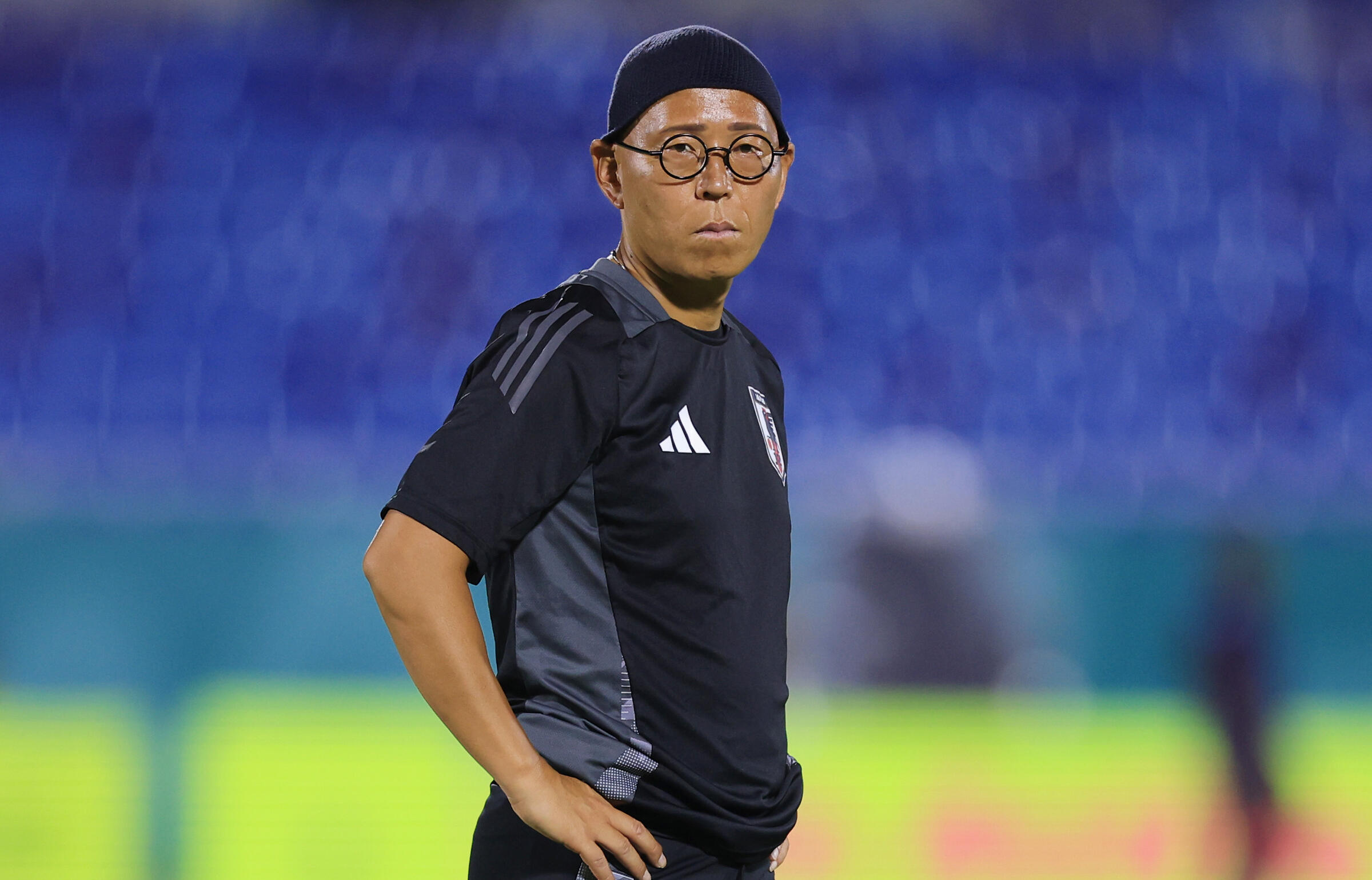 チームを指揮する白井貞義監督