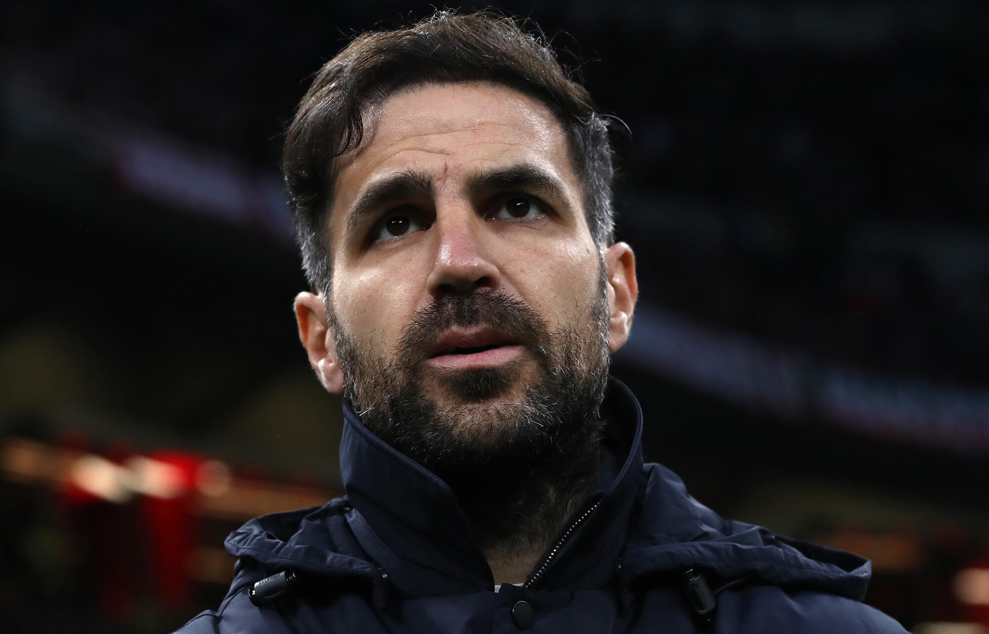 コモを指揮するファブレガス監督