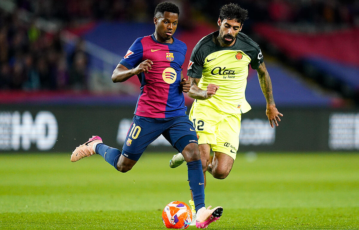 マジョルカ戦で奮闘のファティ