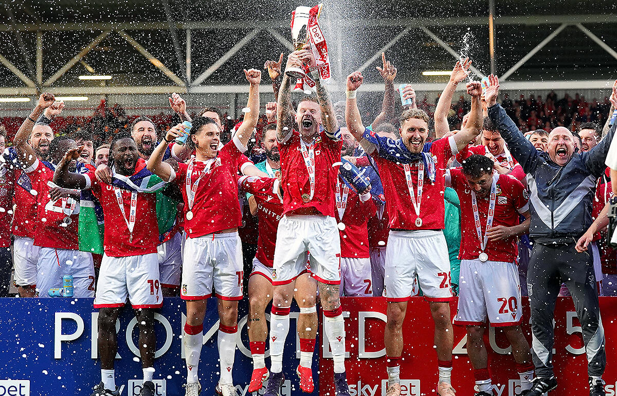 レクサムが英2部昇格