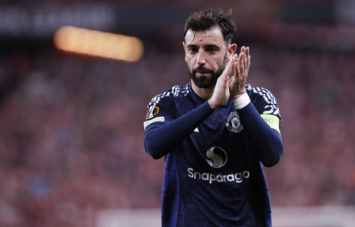 2ゴールの活躍を見せたブルーノ・フェルナンデス