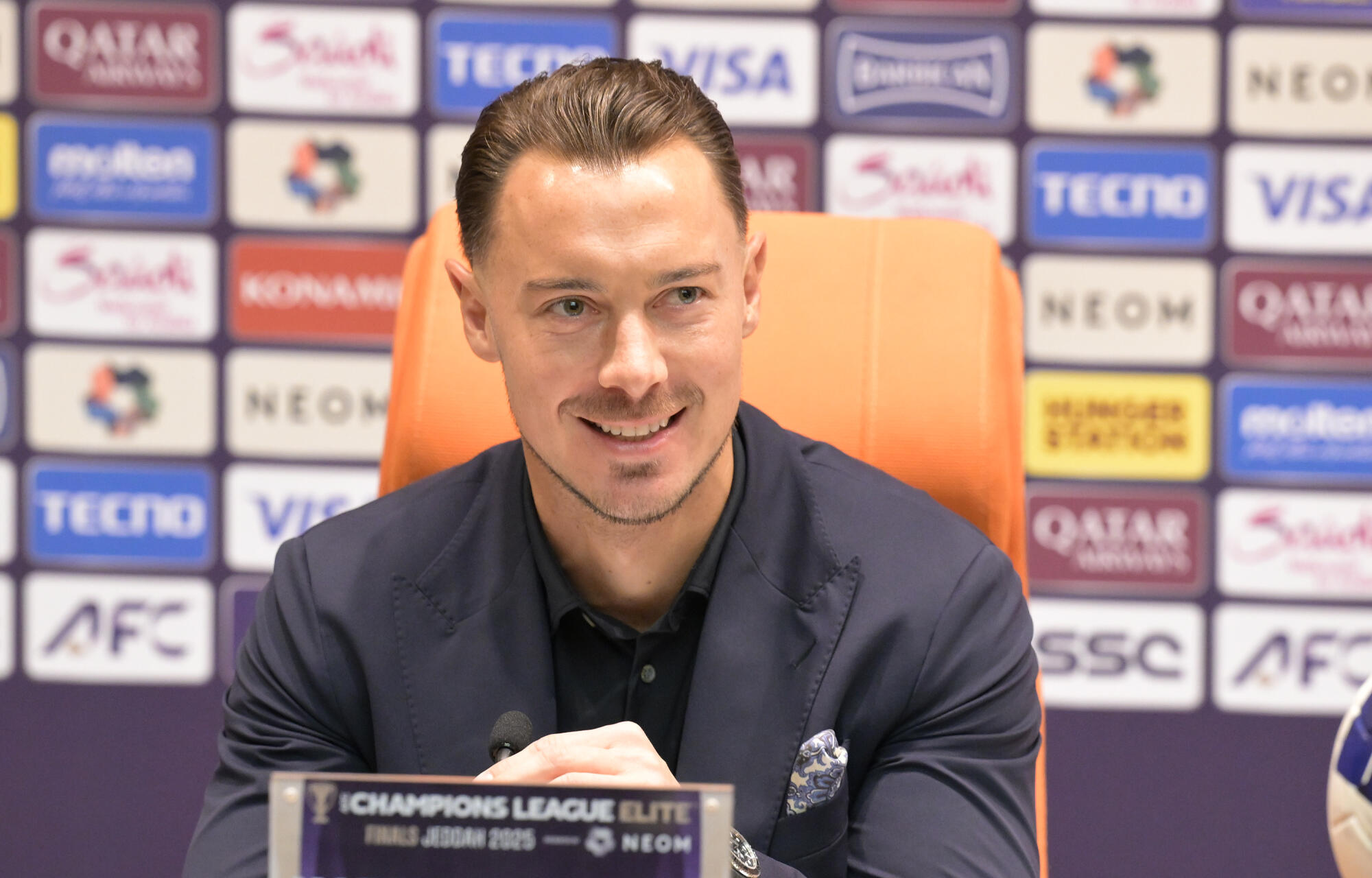 初のACLE制覇へ意気込むヤイスレ監督