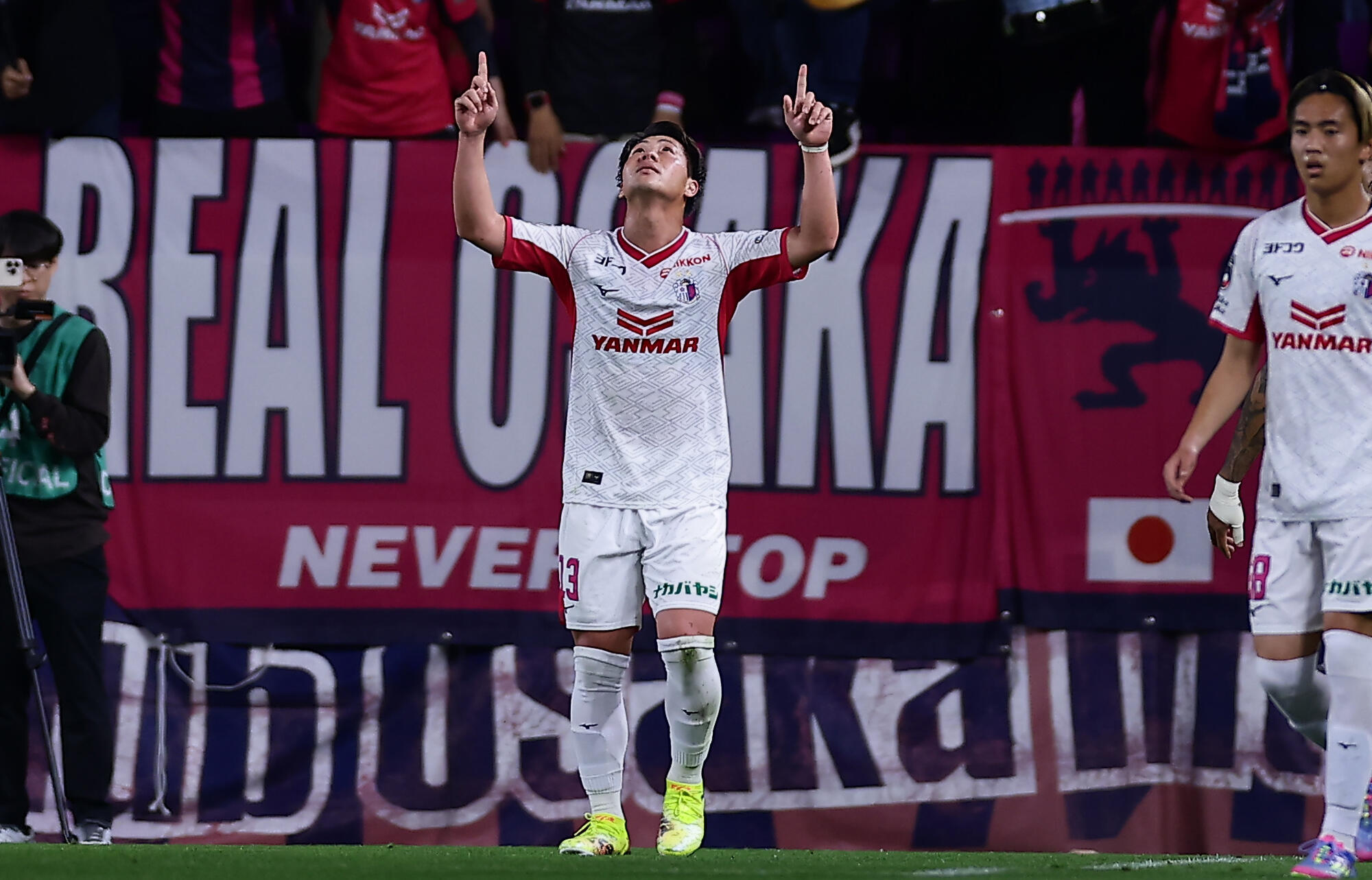 逆転勝利に導いたC大阪の中島元彦