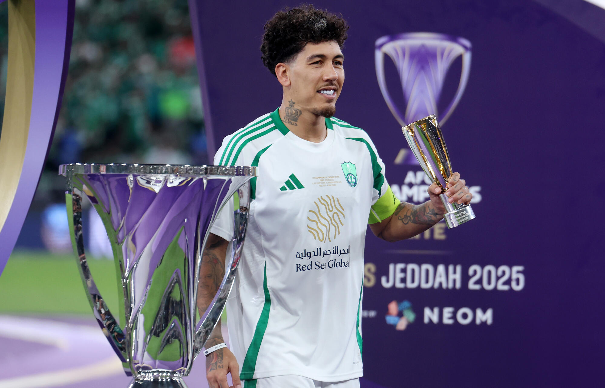 フィルミノはACLE制覇と共にMVPも受賞