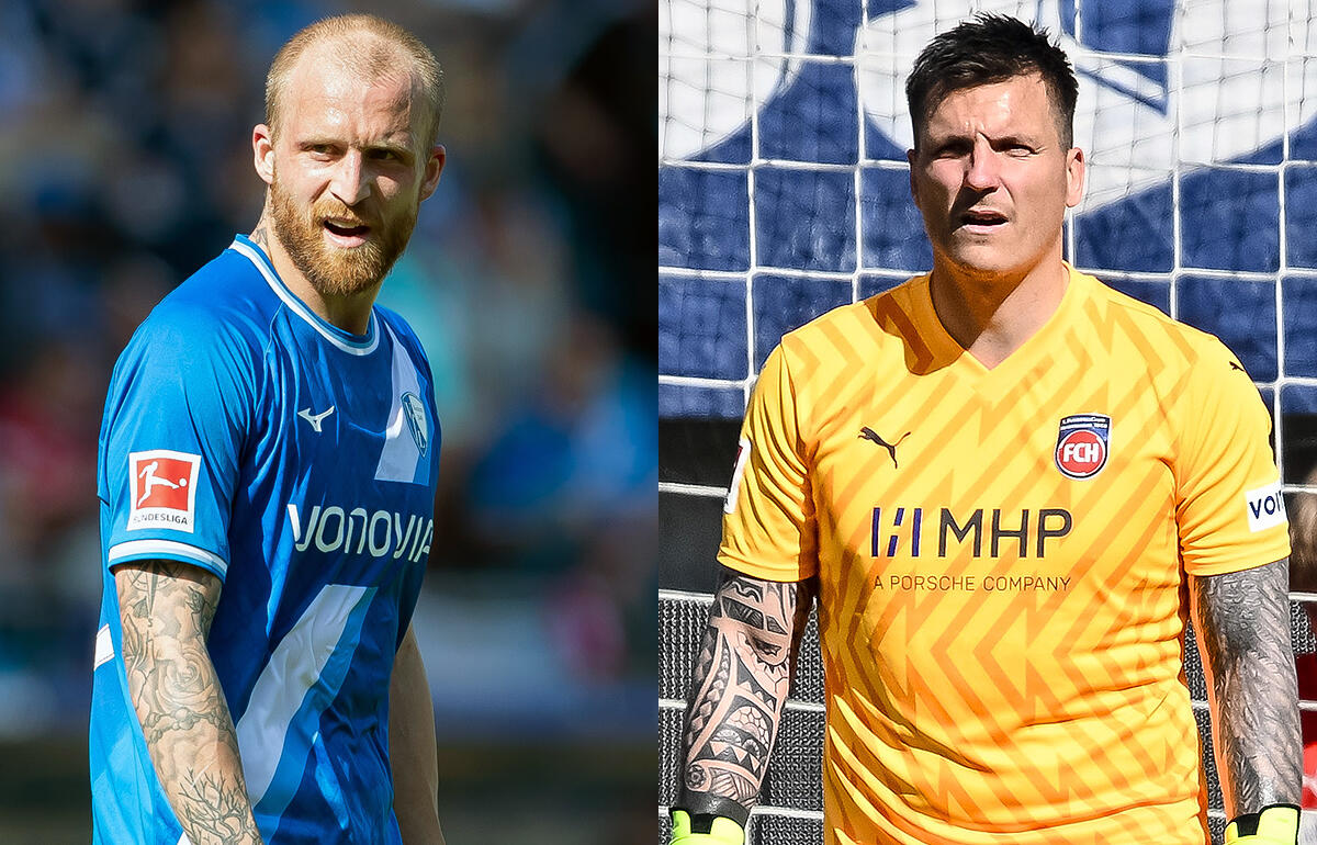 負傷したホフマン(左)とミュラー(右)