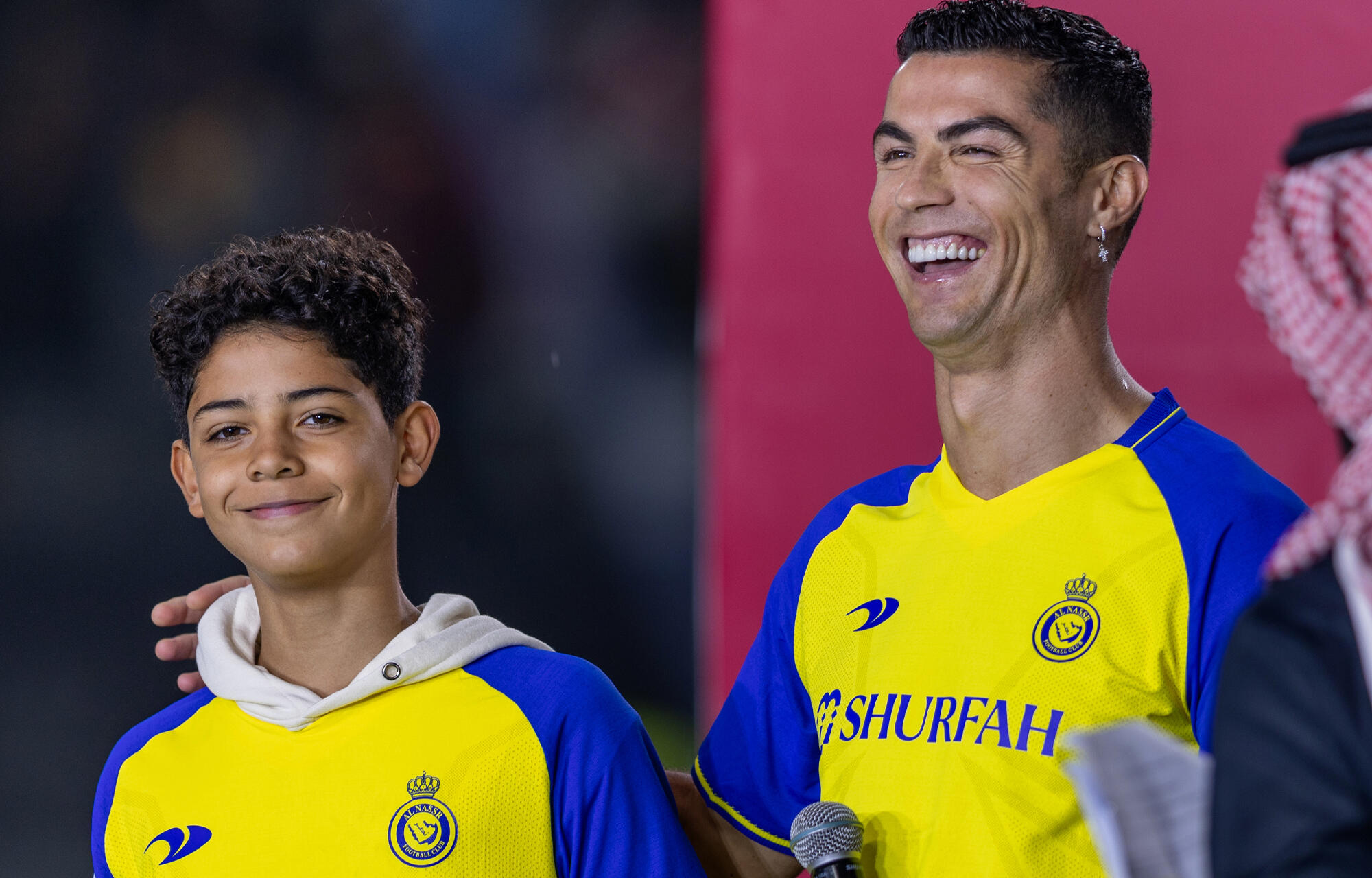 ついにポルトガル代表のユニフォームを切るクリスティアーノ・ロナウド・ジュニア