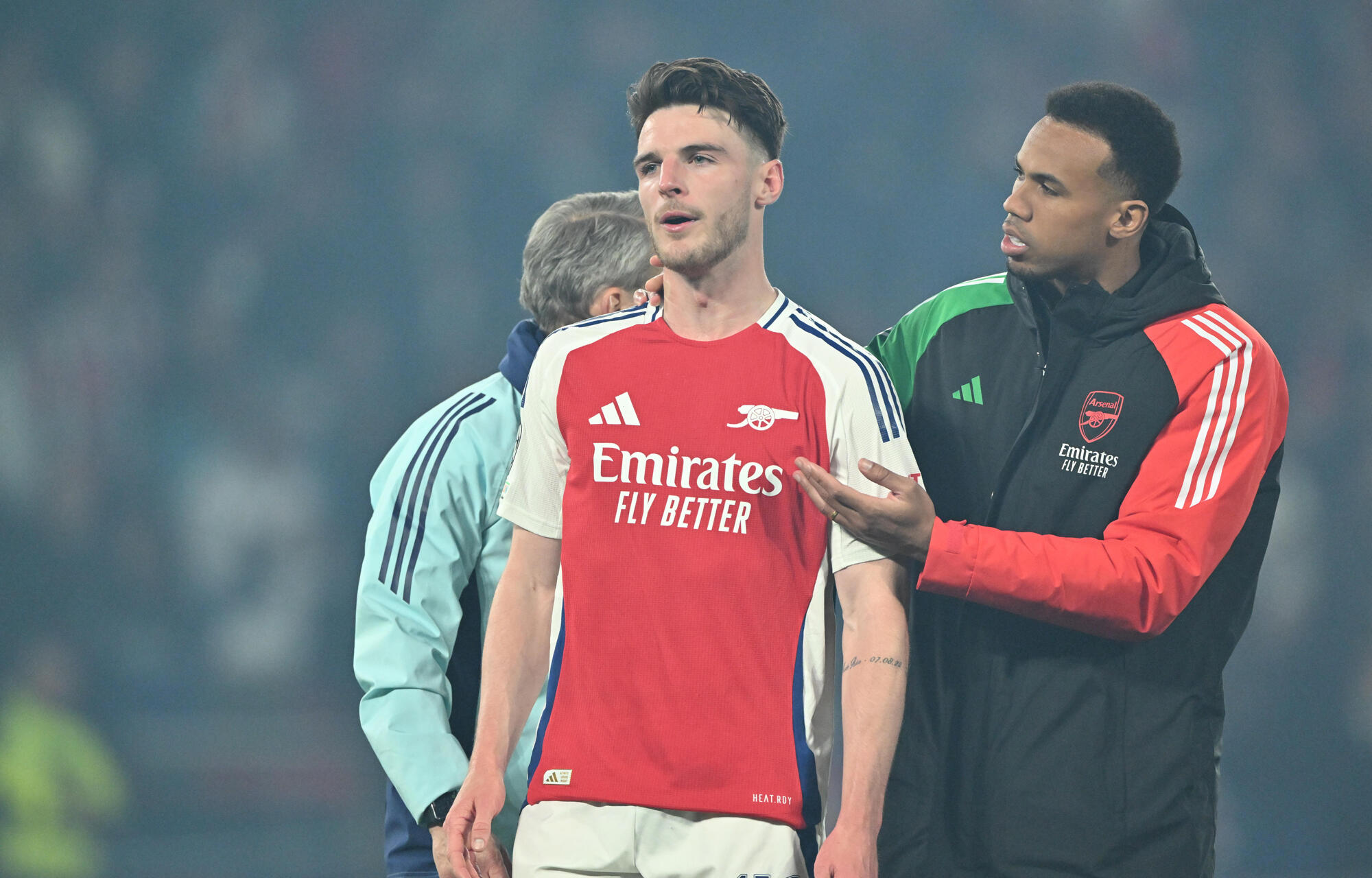 ライスの惜しいシュートもGKドンナルンマに阻まれる