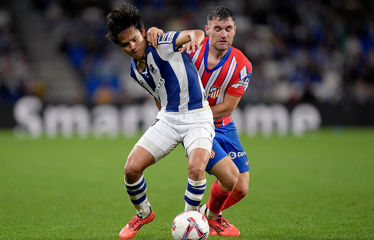 久保はアトレティコと対戦