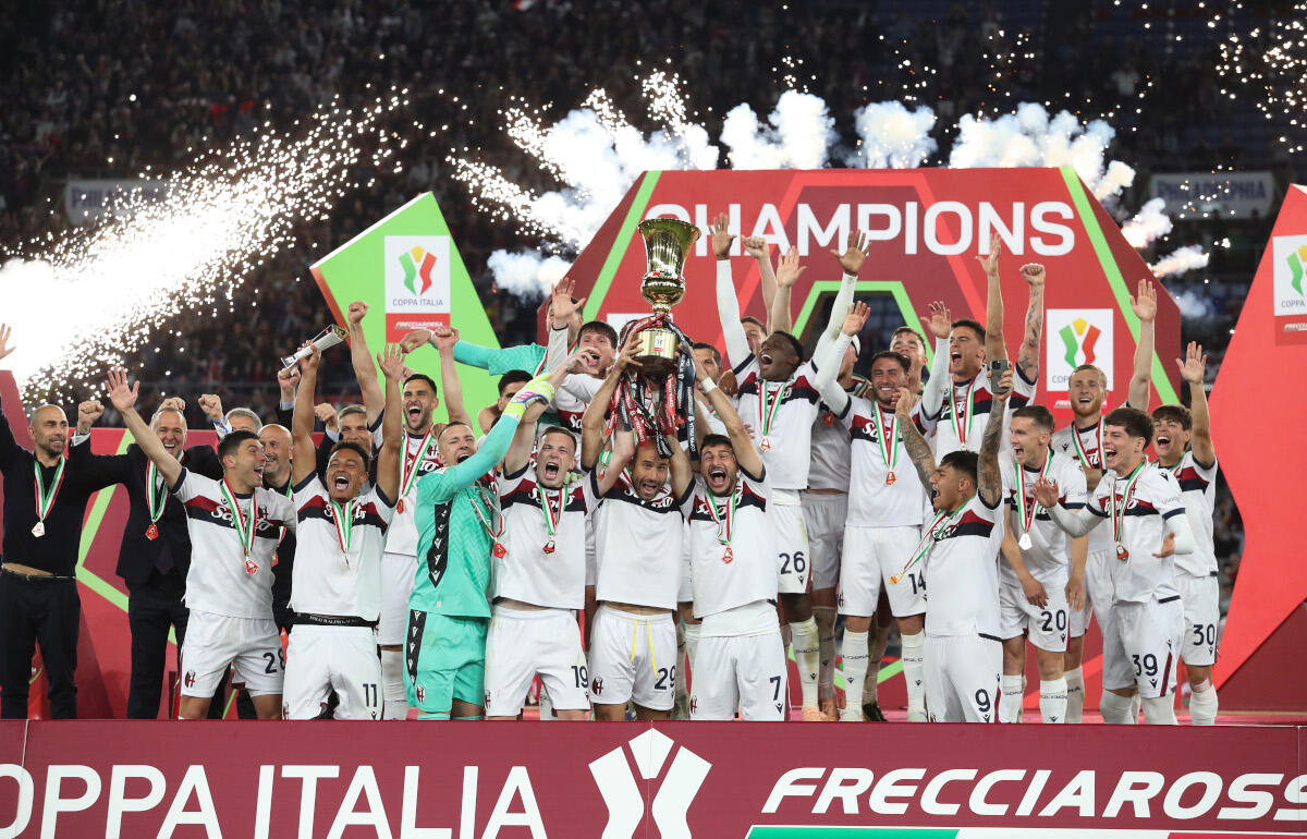 ボローニャが51年ぶりに優勝