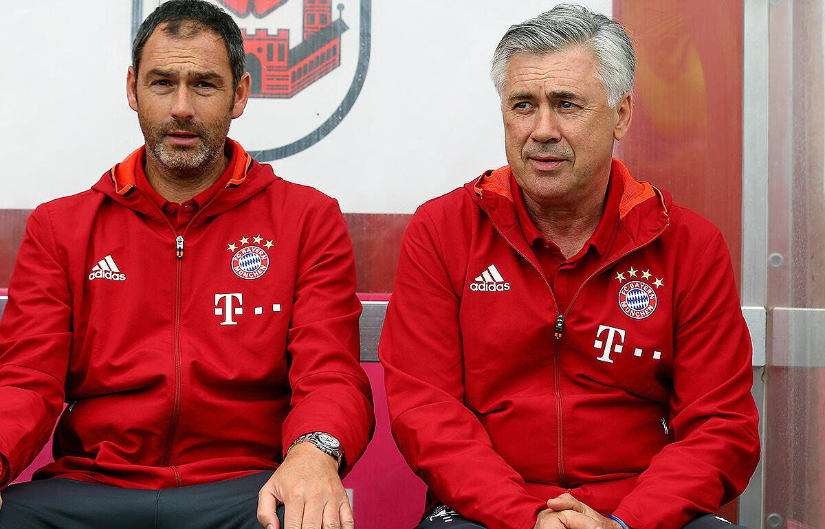 バイエルン時代のクレメントとアンチェロッティ