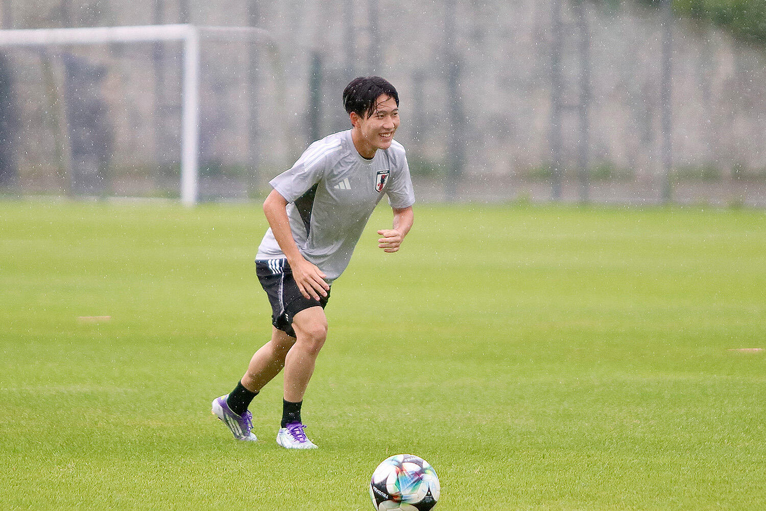 佐藤龍之介 2024 y-3 日本代表 アウェイユニフォーム ファジアーノ岡山 佐藤龍之介 2024 y-3 日本代表 アウェイユニフォーム