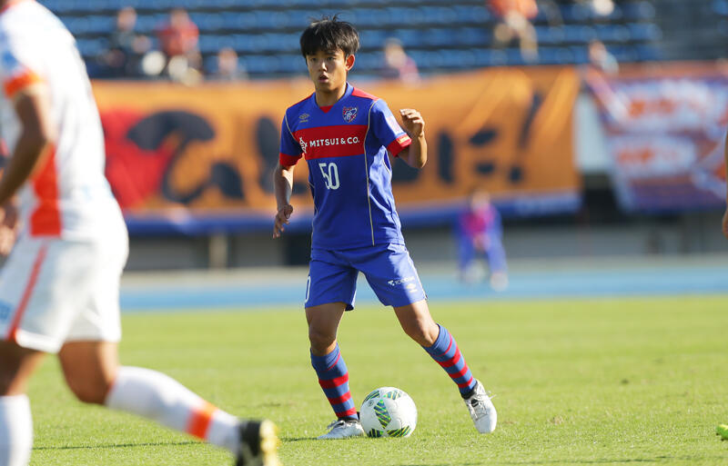 Fc東京がu 18所属10選手を2種登録 Mf久保建英は背番号 41 超ワールドサッカー