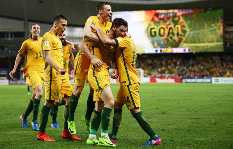 オーストラリアがckからヘッド2発でuaeを粉砕 ロシアw杯アジア最終予選 超ワールドサッカー