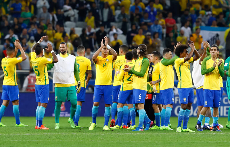 ブラジルのw杯出場が決定 予選4位以内確定 ロシアw杯南米予選 超ワールドサッカー