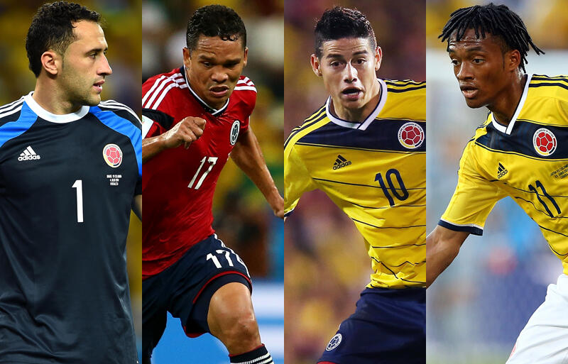 ハメスやクアドラードら主力が選出 コロンビア代表メンバー23名が発表 コパ アメリカ 超ワールドサッカー