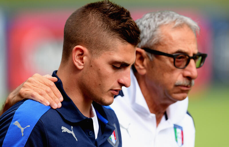 ヴェッラッティがイタリア代表から離脱 超ワールドサッカー