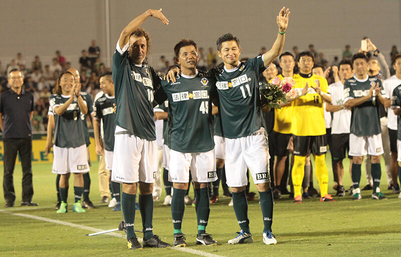 主役永井が合計3得点でVERDY LEGENDSを勝利に導く! キングカズ＆ラモス