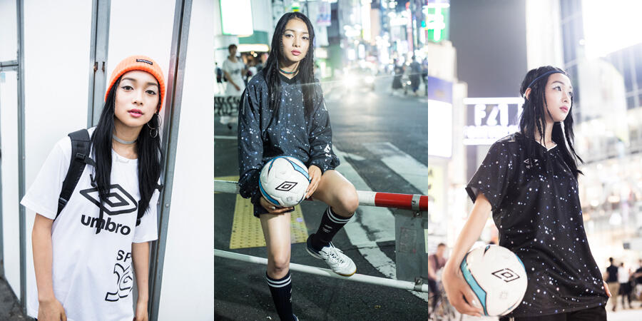 X Girl Sports Umbro 初コラボで宇宙柄などのコレクションを展開 超ワールドサッカー