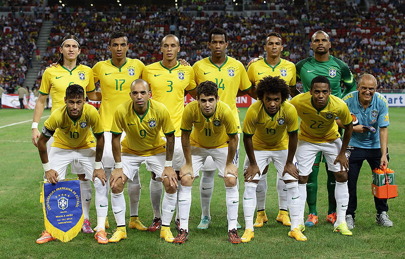 今夜日本と対戦するブラジル代表が背番号が発表 超ワールドサッカー