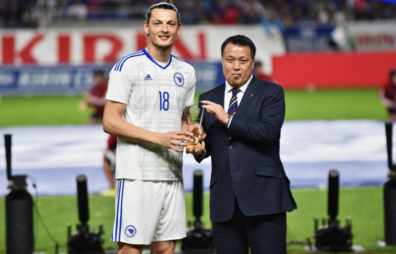 日本代表戦で2得点を挙げたボスニア H代表fwジュリッチに4クラブが興味 超ワールドサッカー