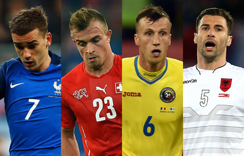 ユーロ16グループa各国注目選手 フランス スイス ルーマニア アルバニア 超ワールドサッカー