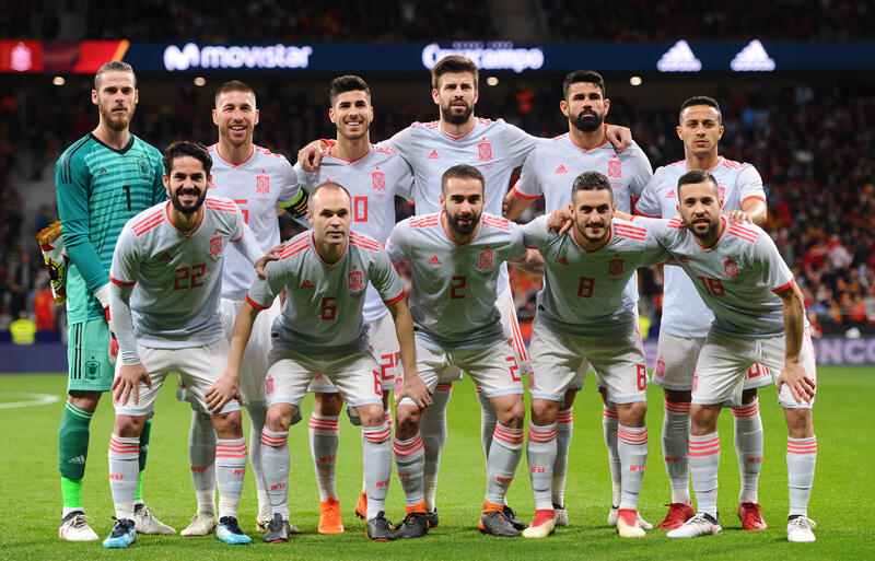 スペイン代表暫定23名が決定 イニエスタやセルヒオ ラモス ダビド シルバら豪華顔ぶれに ロシアw杯 超ワールドサッカー