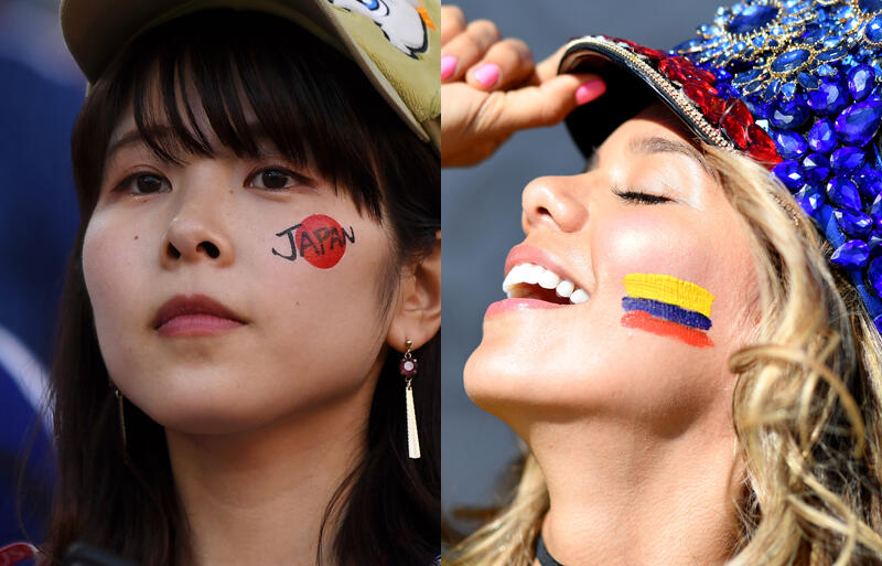 超ws美女ワールドカップ グループhは日本が断トツ首位突破 2位にコロンビア 超ワールドサッカー