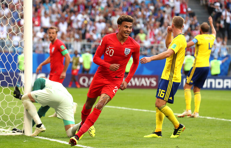 マグワイア デレ アリ弾のイングランドが堅守スウェーデン撃破で7大会ぶりベスト4 ロシアw杯 超ワールドサッカー