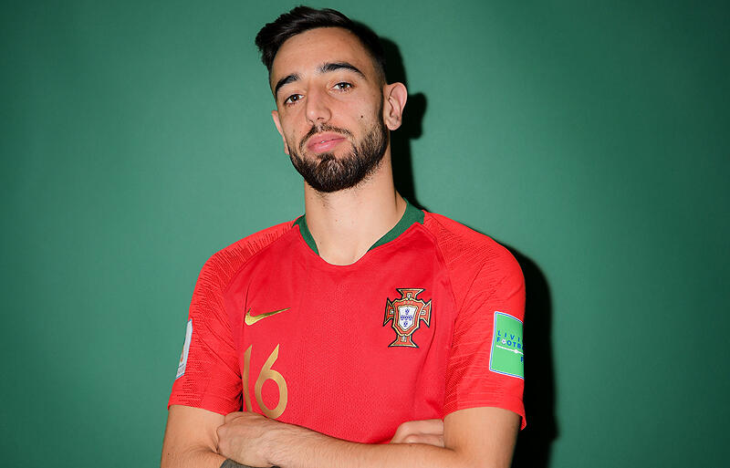 ブルーノ・フェルナンデス　ポルトガル代表　20-21背番号11 正規品 ブルーノ・フェルナンデス ポルトガル代表 20-21HOME背番号11