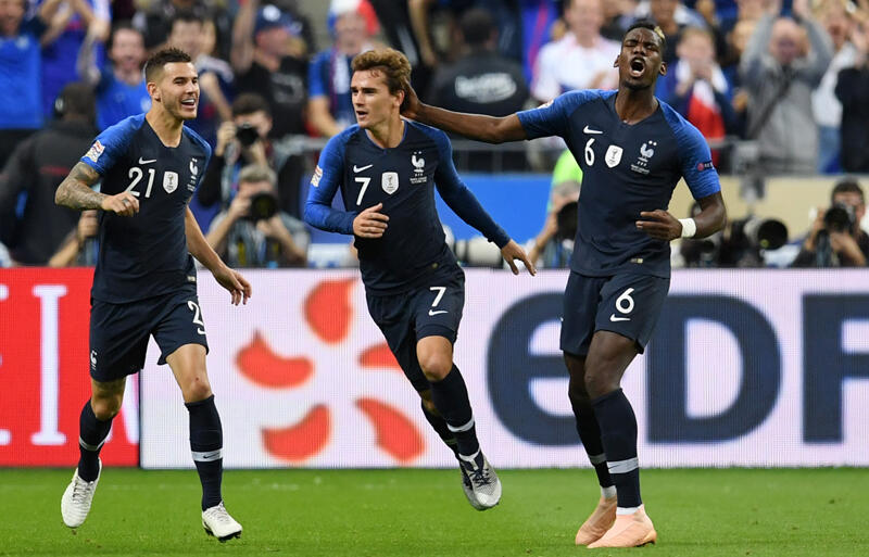 世界王者フランスがグリーズマンの2発で元王者のドイツに逆転勝利で首位堅守 Uefaネーションズリーグ 超ワールドサッカー
